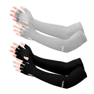 unisex sun protective fingerless gloves offer UV protection and are breathable and cool suitable for driving cycling and outdoor activities
