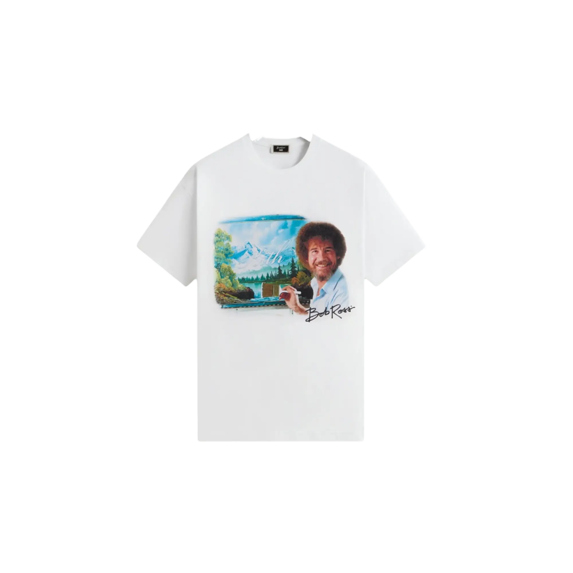 Kith x Bob Ross Portrait White T-Shirt