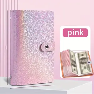 A6 Large Capacity Storage Book | Savings Book, Savings Binder, Made of High-quality, with 50 Inner Pages, Can Hold 100 Banknotes, Suitable for Storing Banknote Images, Stamps, and Bank Cards