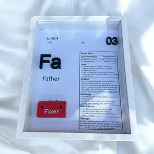 [Made-to-Order] "Father Element" - 3D Shadowbox Art