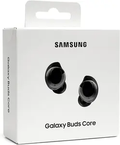 Samsung Galaxy Buds Core SM-R410 (2025) | Latin American Stock | Bluetooth 5.4 | Active Noise Cancelation | up to 35h Continuous Music Playblack - Black (MAIN)