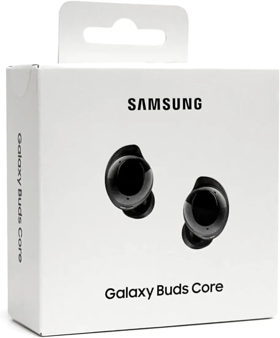Samsung Galaxy Buds Core SM-R410 (2025) | Latin American Stock | Bluetooth 5.4 | Active Noise Cancelation | up to 35h Continuous Music Playblack - Black (MAIN)