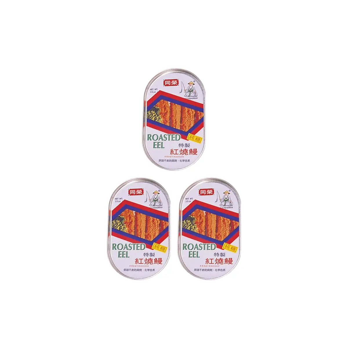 TONGYENG Braised Eel Canned Food 100g 3-Pack | Authentic Taiwanese Delicacy