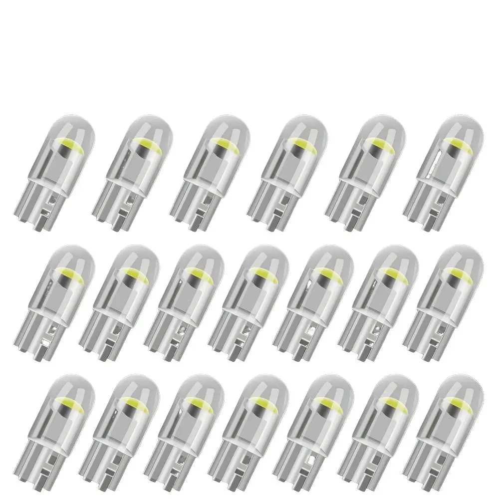 20PCS LED Bulbs, Super Bright 194 168 T10 W5W 2825 LED Light Bulbs 3030 Chips LED Replacement Bulbs for Car interior Light Car Interior Lighting LED Lights Car