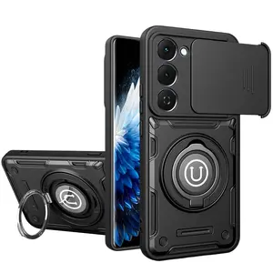 New 360 Rotating Magnetic Stand Phone Case for Tecno Spark 40, Spark 40C, Spark 40 Pro, Spark 40 Pro Plus, Anti-Drop, Camera Cover Protection