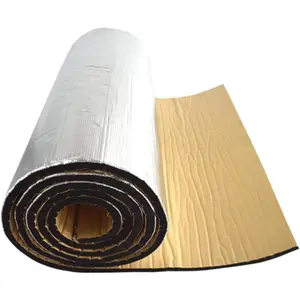 Car Heat Sound Deadening Insulation Mat, - 394 Mil 6.5 Sqft Automobile Sound Deadening & Heat Insulation Material for Auto Hood Engine Roof Door and Trunk,40 Inch x 24 Inch, Aluminum Foil Finish