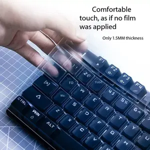 Transparent Dustproof Keyboard Film Universal Computer Keyboard Protector, Desktop PC Keyboard Cover, Mechanical Keyboard Dust Guard