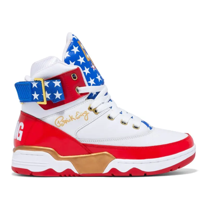 33 HI White/Red/Blue/Gold USA