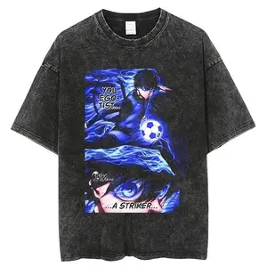 Blue Lock Isagi Yoichi Japanese Streetwear Graphic T-shirt13