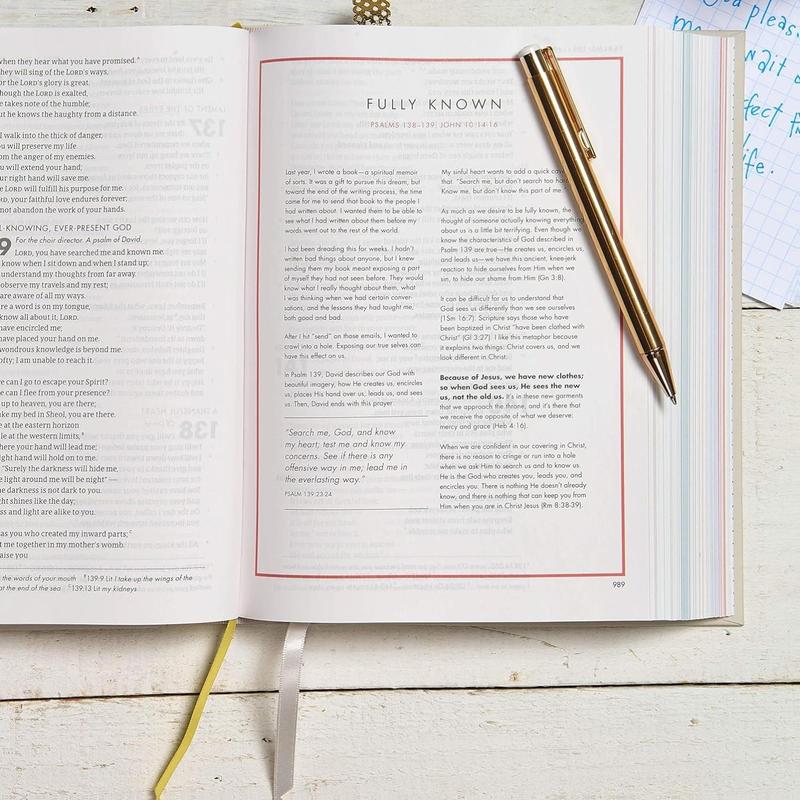 CSB She Reads Truth Bible, Hardcover, Black Letter, Full-Color Design, Wide Margins, Notetaking Space, Devotionals, Reading Plans, Two Ribbon Markers, Sewn Binding, Easy-to-Read Bible Serif Type Hardcover – April 15, 2017