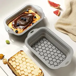 Silicone toast mold kitchen accessories Cake mould Rectangular non-stick baking mold