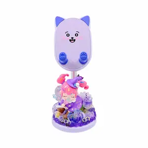Handmade Phone Stand with Cream Glue Blind Bag - Kosbling Doll DIY