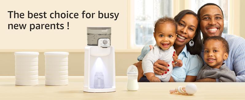 GROWNSY Instant Baby Bottle Warmer, Precise 4 Temperatures Control | Night Light, Midnight Feeding | Warm Water Dispenser for Formula in Seconds | 72H Smart Thermostat, Easy Keep Warm, Mom's Best Choice GROWNSY Instant Baby Bottle Warmer, Precise 4 Temperatures Control | Night Light, Midnight Feeding | Warm Water Dispenser for Formula in Seconds | 72H Smart Thermostat, Easy Keep Warm, Mom's Best Choice