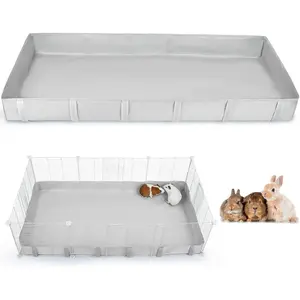 47x24in Waterproof Guinea Pig Cage Liner – Tarp Bottom for C&C Grids – Bedding for Guinea Pigs, Bunnies & Small Pets