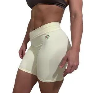 Velocity Short - Comfortable & Versatile Yoga Gym Cycling Running Shorts with V Ruched Design 6" Inseam 4 Way Stretch Fabric