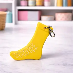 Socks Badge Reel Charm or Keychain - Just Arrived Nursing Charms/Keychains - Perfect for Nurses and Healthcare Professionals