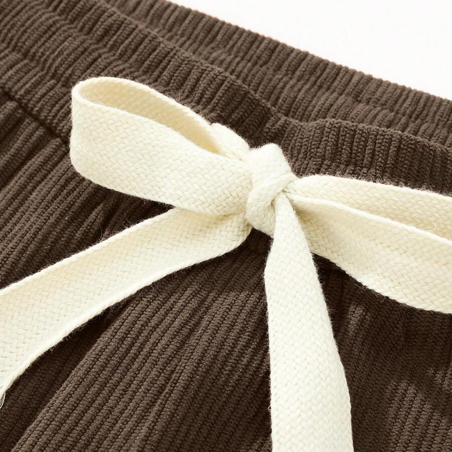 2-pack men’s retro corduroy casual pants, loose straight cut, new for spring/autumn