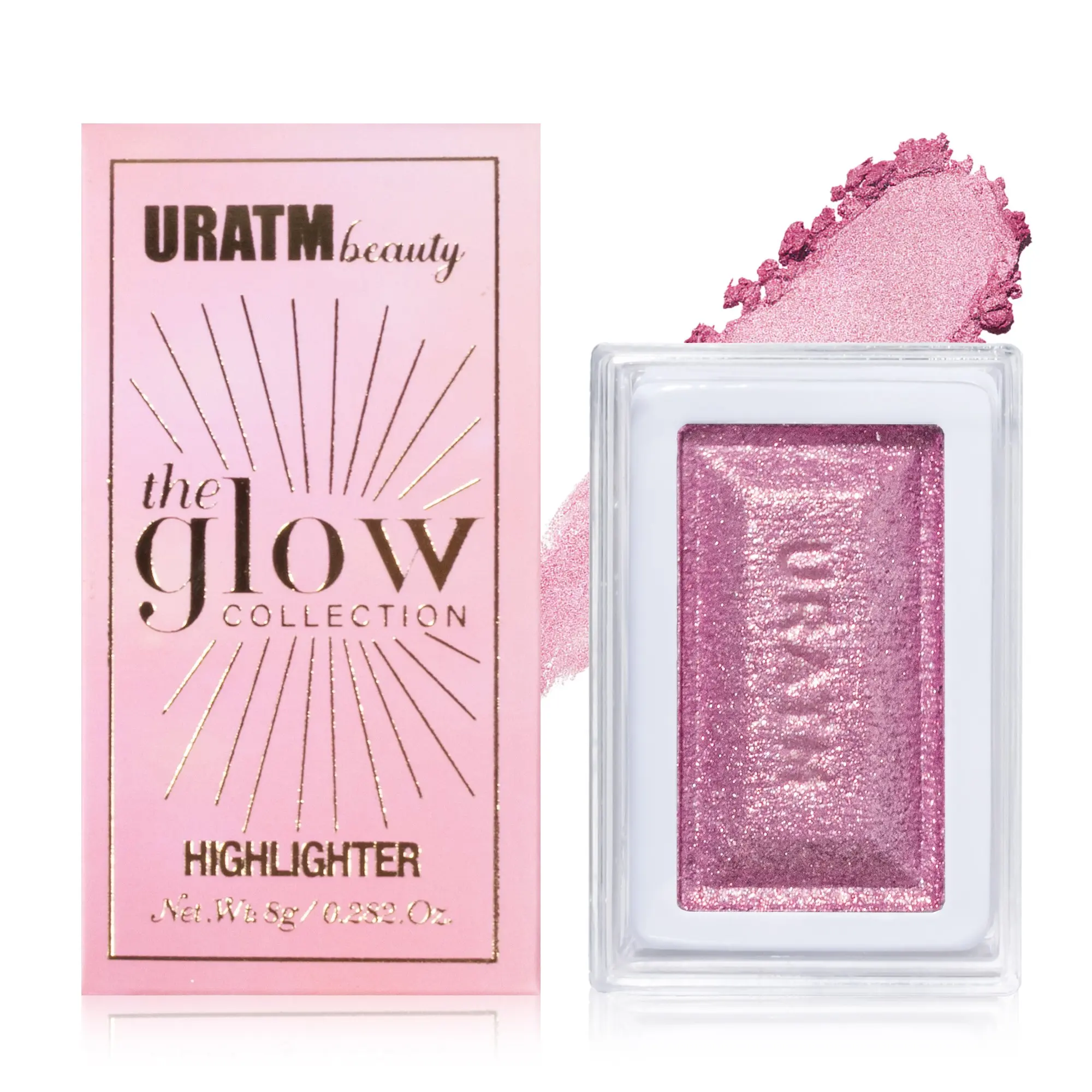 Fine shimmer pearl blush, dual-use as highlighter, naturally brightens, Radiant long-lasting color and makeup, Glow, Cosmetics Products