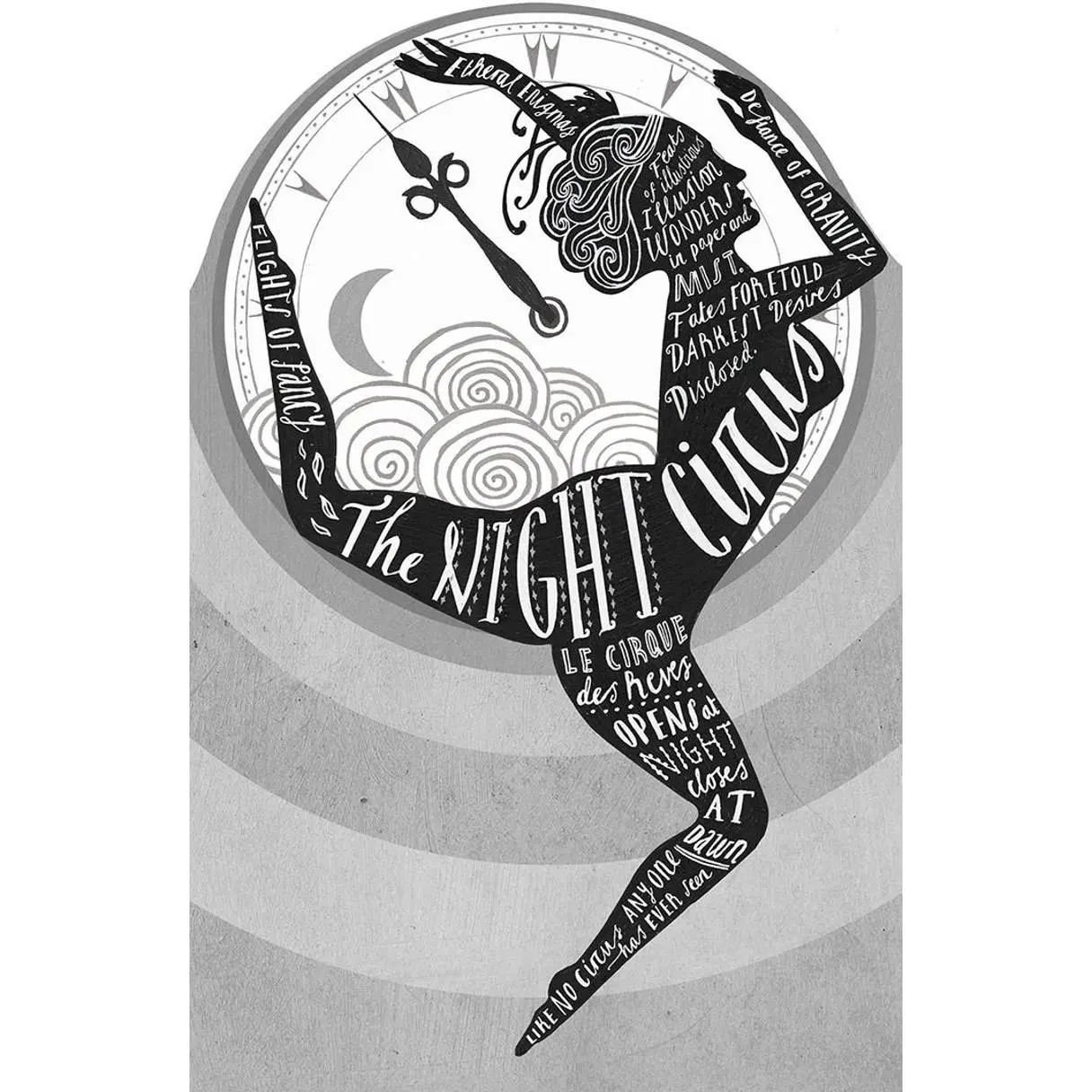 The Night Circus Print,Circus Poster, Circus Art. Wall Art, Wall Décor, Literary Gift, Home Decor, Women Empowerment Art . Positive Poster, Good Sayings Every Day, Gift For BFF, Mother's Day, Father's Day, Ornaments Decoration