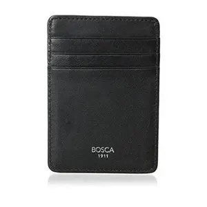 Bosca Men's Nappa Vitello Collection - Deluxe Front Pocket Wallet