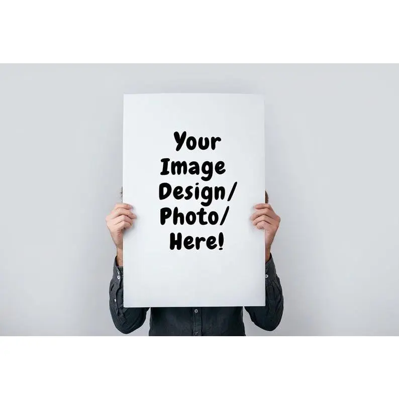 our Photo Image Design to  poster Custom Poster Art personalised Gift