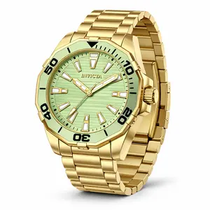 Invicta Diver Meridian Men’s Quartz Watch – 46mm Gold-Tone Stainless Steel (Model 69240)