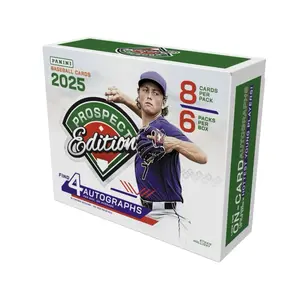 2x 2025 Panini Prospect Edition Baseball Hobby Box Team Break