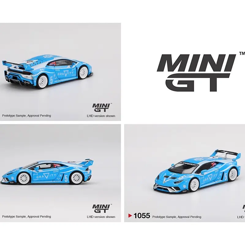 Mini GT 1:64 LBWORKS Lamborghini Huracán GT GRAVITY – Blue Mini GT 1:64 LBWORKS Lamborghini Huracán GT GRAVITY – Blue