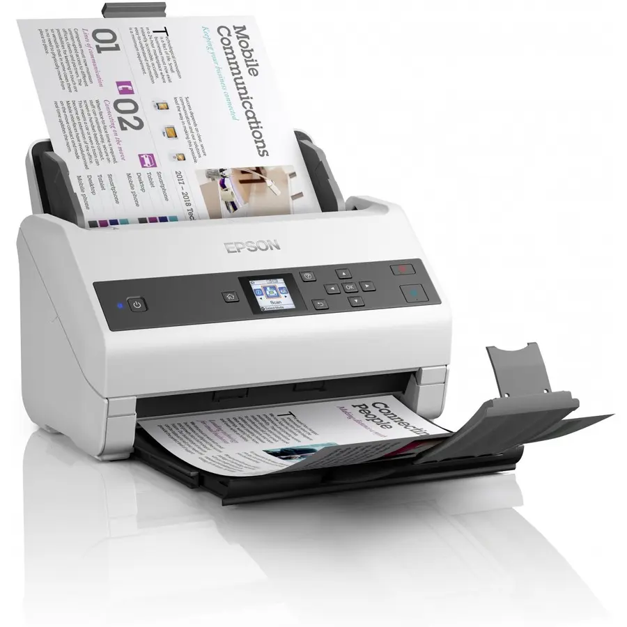 Epson WorkForce DS-870 Sheetfed Scanner 600 dpi Optical B11B250201