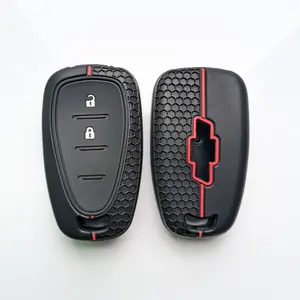 Car Key Case Car Key Case Suitable for Chevrolet Malibu Car Key Cover Smart Cruze Four-Key Five-Key Premium Texture Key Shell, Christmas, gifts