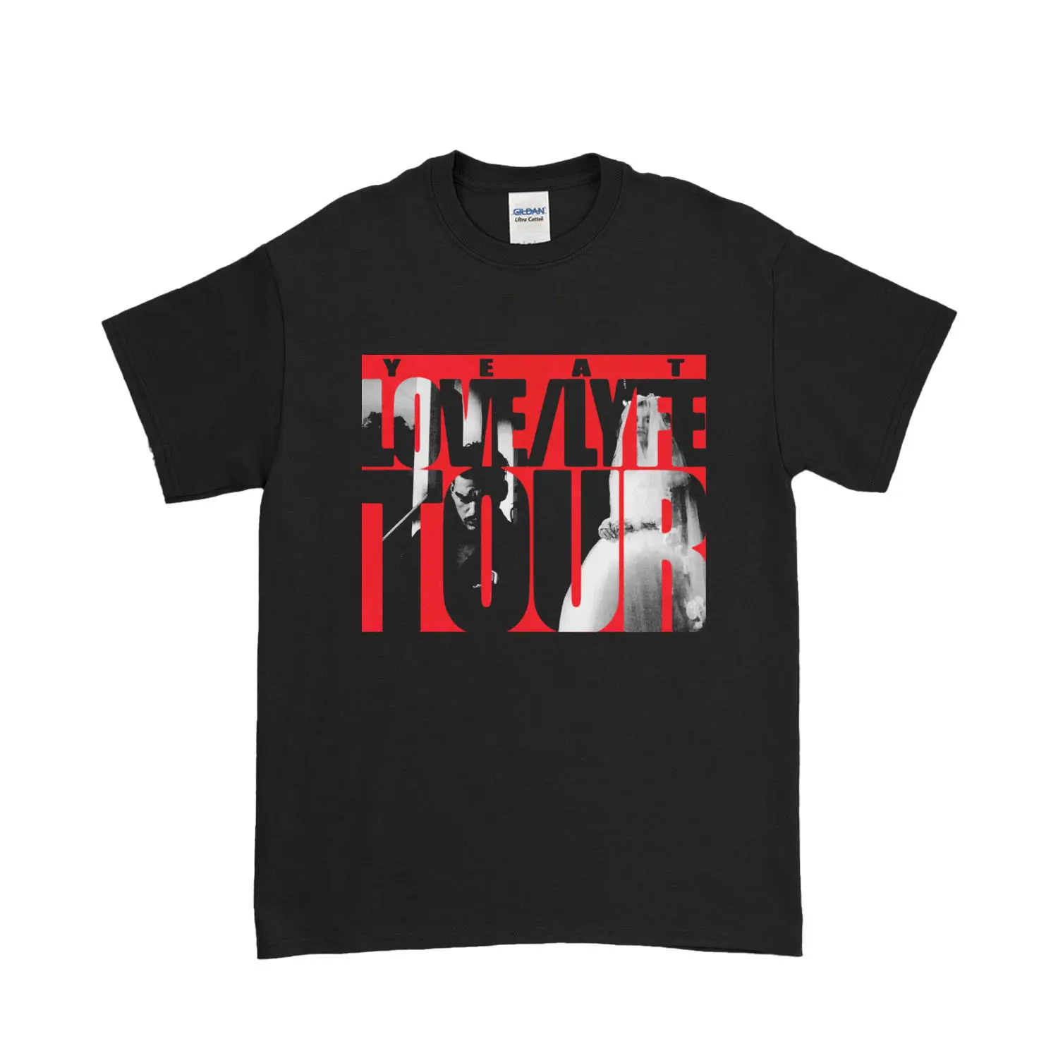 Yeat Retro Concert Graphic T-Shirt, Red Black Music Tour Tee, Vintage Style Graphic Shirt, Unisex Casual Streetwear Top