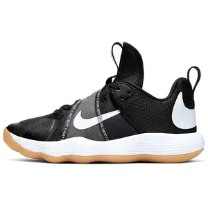 Nike React HyperSet Low-Top Training Shoes for Men and Women with Comfort and Black White Gumsole