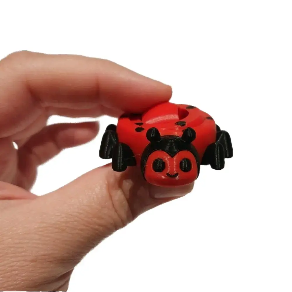 Adorable Pocket-Sized Ladybug Fidget Spinner and Stress Relief Toy
