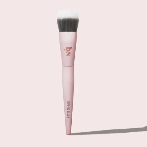LYS Beauty Stippling Blush Face Brush - Professional Cosmetics Makeup Tools, Beauty Brushes for Face Application, Cream & Liquid Formula Blender with Even Blend & Fast-Action Performance