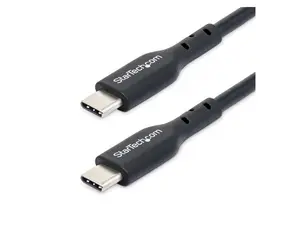 StarTech.com 3m USB-C Charging Cable, USB C Cable, 60W 3A PD - USB-C cable - 24 pin USB-C to 24 pin USB-C - 10 ft - USB2CC3MBKE