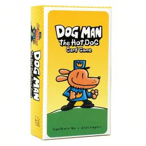 64Cards Dog Man The Hot Dog Card Game Family Fun Game for Friends and Family Board Games Juegos De Mesa