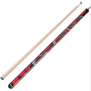 Viper by GLD Products Underground Dragon Junior Billiard Cue Stick - Maple Wood, ABS Joints, Compact Fit, Euro Taper, for Pool & Billiards