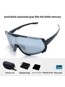 Magnetic riding goggles, fishing goggles, polarized colorful windproof, outdoor sports riding goggles bicycle glasses road cycling  sunglasses