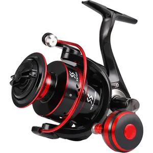 Spinning Reels Light Weight Ultra Smooth  Fishing Reels Red & Blue & Golden