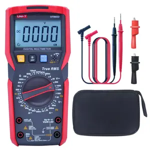UT89XD Digital Multimeter, 6000 Counts Auto-Ranging Voltmeter, AC/DC Voltage, Current, Capacitance, Resistance, Frequency, Diode, Transistor, NCV, Live/Neutral Wire Test for Automotive & Household Use