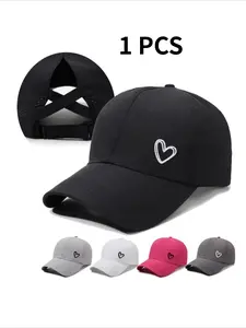 Summer women's outdoor activity baseball cap, women's cross-back ponytail hat, lightweight baseball cap, Sports Hat, women's quick-dry hat, Quick drying hat, perfect gift for friends, available in 5 colors