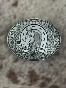 Horse Shoe Buckle - Versatile Accessory for Various Occasions