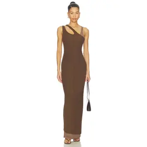SNDYS Chantara Maxi Dress in Mocha