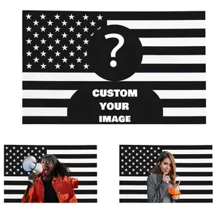 Custom America Flag 40x60 inch Personalized Flags Design Your Image Funny Tapestry Poster For Decorate Clubs Concerts Bars University Dormitories Living Rooms Bedrooms Decoration Print