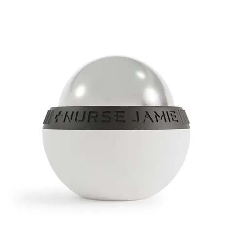 Nurse Jamie Super-Cryo Ice Roller Orb – Stainless Steel Cryo Facial Massage Tool, Hot & Cold Dual-Temperature Cooling Beauty Tool for Face & Body