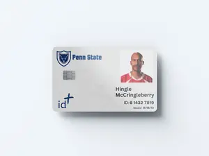 Hingle McCringlebery School ID Credit Card Cover/Skin - Credit/Debit Card Skin