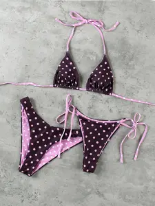 Women's Fashion Two-Piece Bikini Set, Stylish Swimsuit Style Bikini for Beach & Pool, Comfortable and Sexy Swimwear for Summer, Bikinis Set
