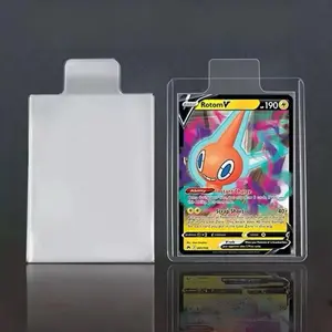 Pull Tab Card Sleeves — Easy Removal from Toploaders