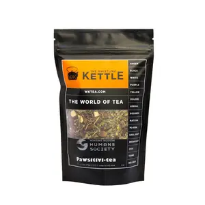 Pawsitivi-tea Loose Leaf Tea - The Whistling Kettle with Herbal Blend, Yerba Mate & Clean Sweet Taste, Supports Humane Society