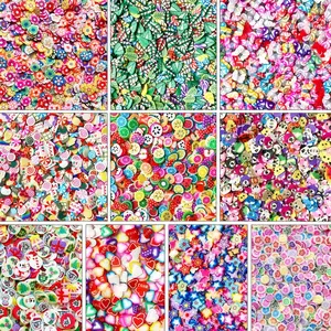 Clay Slices Nail Art Slices Fruits Slices Polyme Slices DIY Fruit Nail Art Supplies Making Kit Decoration Arts Crafts for Nail Art and Cellphone Decorations（10000 PCS） springtok